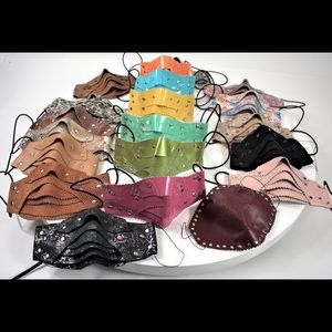 Couture Leather Masks (set of 2)